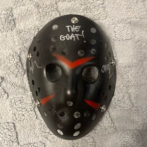 Ari Lehman Autographed Signed Jason Voorhees Mask Friday The 13th Beckett COA